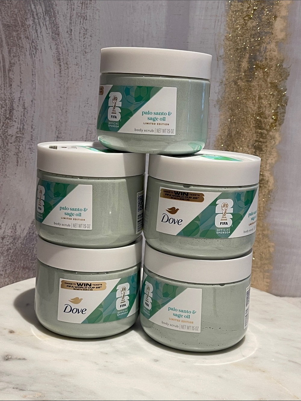 Dove Palo Santo & Sage Oil Body Scrub — Cream